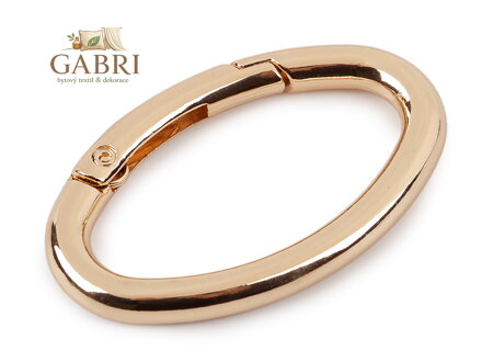 Karabina oválná na kabelky / kroužek na klíče