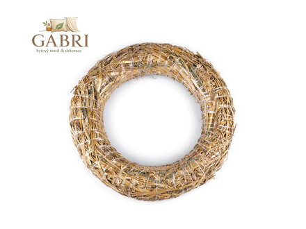 Slaměný věnec Ø25; Ø30 cm