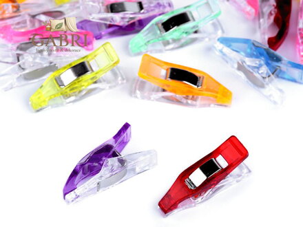 Fixační kolíček / svorka 4x27 mm na látky