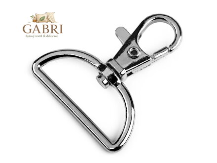 Kovová karabina průvlek 30 mm