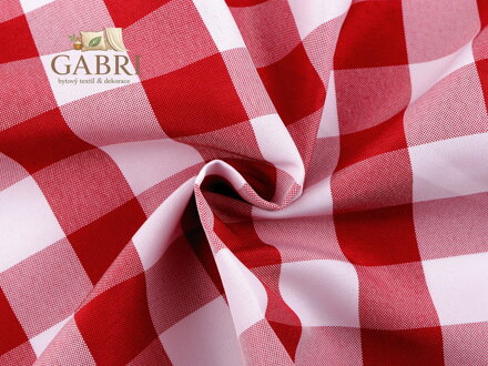 Teflonová látka / ubrusovina kostka / káro šíře 320 cm