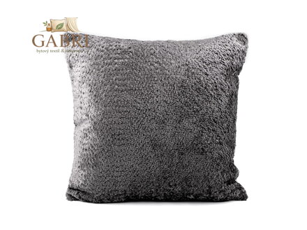 Povlak na polštář plyšový 45x45 cm