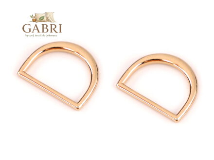 Polokroužek na textil a obuv šíře 20 mm plochý