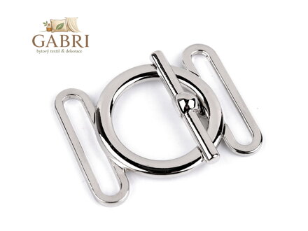 Kovové zapínání americké šíře 30 mm