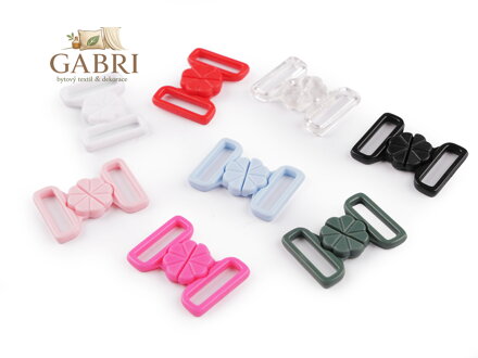 Plavkové zapínání šíře 17 mm plastové