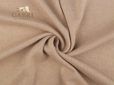 Bavlněný úplet žebrovaný / jemná svetrovina