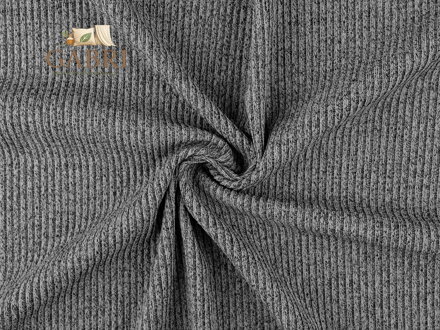 Žebrovaná šatová pletenina / svetrovina
