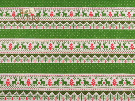 Dekorační vánoční metráž, hrubší