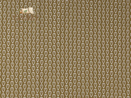 Bavlněná látka / plátno lístečky