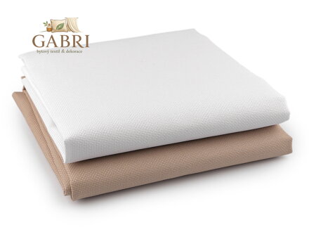 Vyšívací tkanina kanava šíře 148 cm 56 oček