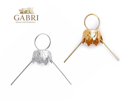 Očka na baňky / záponky s kaplíkem