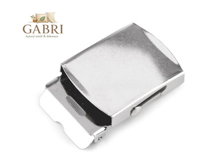 Kovová spona na opasek průvlek 40 mm