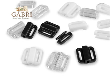 Plavkové zapínání šíře 10 mm plastové