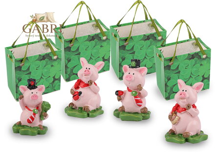 Kominíček pro štěstí v dárkové tašce