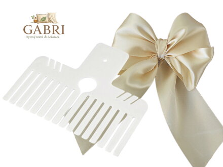 Šablona na výrobu mašlí