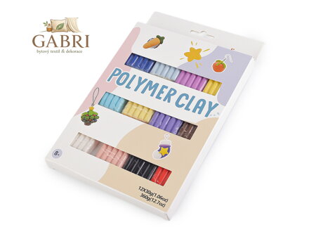 Modelovací polymerová hmota sada 12x30 g