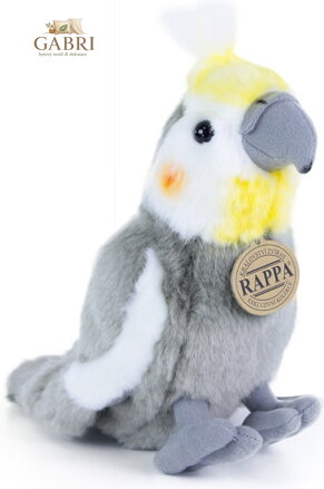 PLYŠ Papoušek Korela chocholatá 20cm ptáček *PLYŠOVÉ HRAČKY*