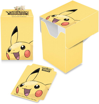 Pokémon UP: GS Pikachu krabička plastová na 75 karet
