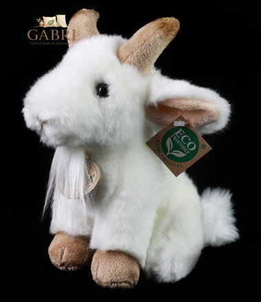 PLYŠ Kůzle sedící 18cm Eco-Friendly *PLYŠOVÉ HRAČKY*