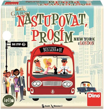 DINO Hra Nastupovat, prosím *SPOLEČENSKÉ HRY*