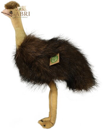 PLYŠ Pták Pštros Emu 28cm Eco-Friendly *PLYŠOVÉ HRAČKY*