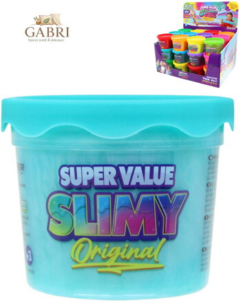 Slimy sliz barevný zábavný Original 112g různé barvy v kelímku