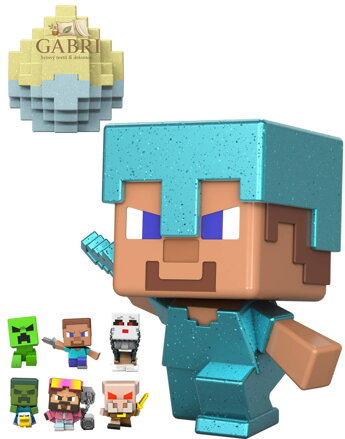 MINECRAFT Mini figurka ve vajíčku různé druhy s překvapením
