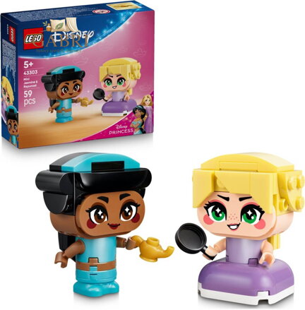 LEGO DISNEY PRINCESS Mini Jasmína a Locika 43303 STAVEBNICE