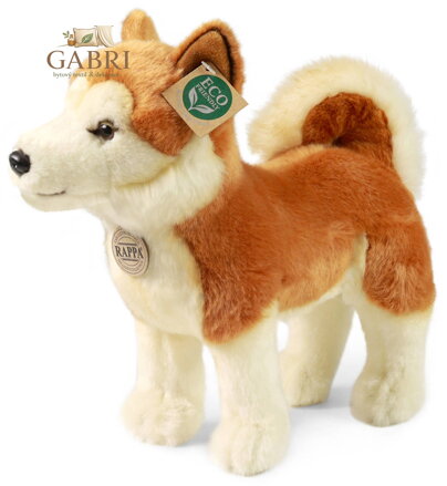 PLYŠ Pes Akita Inu 30cm Eco-Friendly *PLYŠOVÉ HRAČKY*