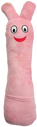 MAC TOYS PLYŠ Bludišťák 30cm růžový maskot *PLYŠOVÉ HRAČKY*