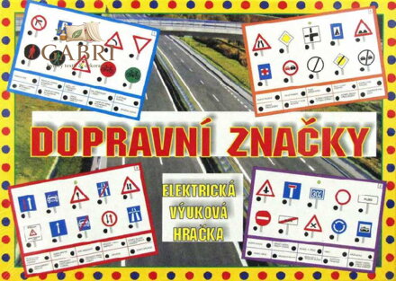 SVOBODA VOLTÍK Hra Dopravní značky elektronická vědomostní na baterie Světlo