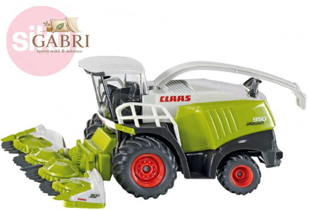 SIKU Žací stroj model Claas Jaguar 960 kombajn 1:32 na pole kovový 1993