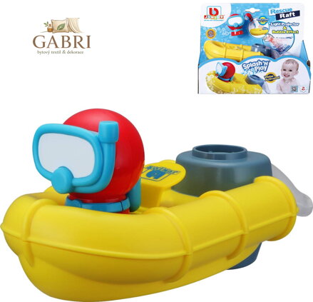 BBURAGO Junior baby člun záchranářský do vody do vany na baterie Světlo