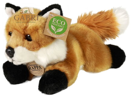 PLYŠ Liška 20cm ležící Eco-Friendly *PLYŠOVÉ HRAČKY