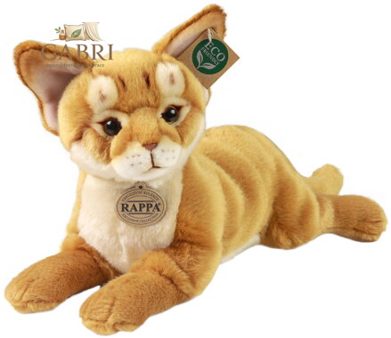 PLYŠ Kočka habešská 30cm Eco-Friendly *PLYŠOVÉ HRAČKY*