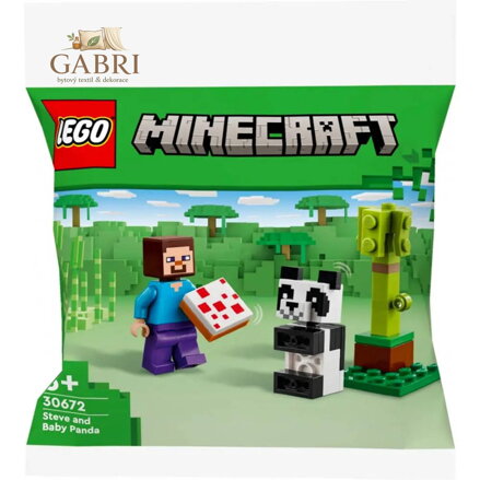 LEGO MINECRAFT Steve s pandou