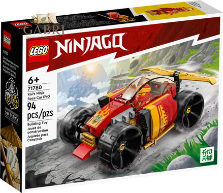 LEGO NINJAGO Kaiův nindža závoďák EVO 71780 STAVEBNICE