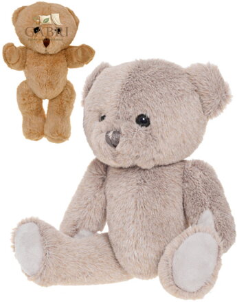 PLYŠ Medvídek 20cm pohyblivé končetiny 2 barvy *PLYŠOVÉ HRAČKY*