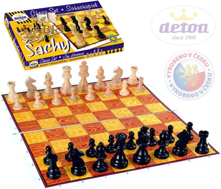 DETOA Šachy STEUTON *SPOLEČENSKÉ HRY*