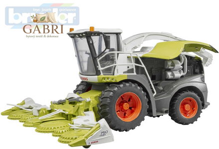 BRUDER 02134 Řezačka Claas Jaguar 980 žací stroj model 1:16 plast