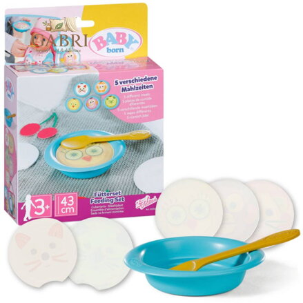 ZAPF BABY BORN Sada na krmení kouzelné jídlo pro panenku miminko