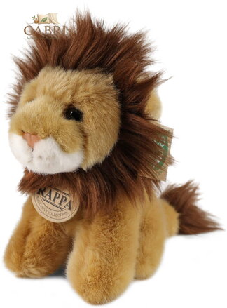 PLYŠ Lev 16cm sedící Eco-Friendly *PLYŠOVÉ HRAČKY