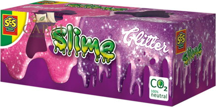 SES CREATIVE Sliz glitrový třpytivý 2 kelímky set 2x 120g