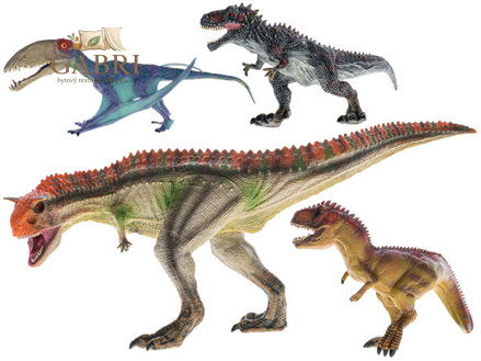 Zvířátko dinosaurus Zoolandia 24-30cm pravěký ještěr 4 druhy plast