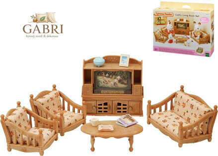 Sylvanian Families obývací pokoj nábytek doplněk k herním sadám