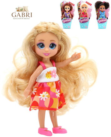 Dreameez mini módní fashion panenka letní obleček v kornoutku 4 druhy