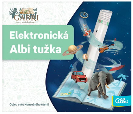 ALBI Kouzelné čtení elektronická tužka 2.0 + průvodce na baterie Zvuk