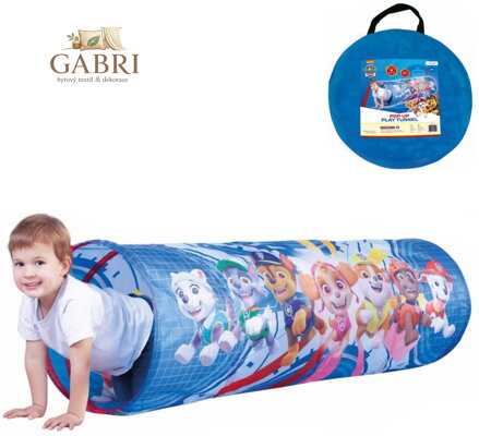 JOHN Tunel baby prolézací Pop Up Tlapková Patrola 145x50cm