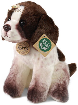 PLYŠ Pes německý ohař 24cm sedící Eco-Friendly *PLYŠOVÉ HRAČKY*