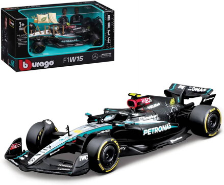 BBURAGO Auto F1 Team Mercedes-AMG Petronas W15 Lewis Hamilton kov